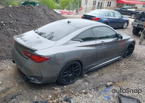 2017 Infiniti Q60 3.0T Premium из США, поврежденный, VIN JN1EV7EL8HM551707